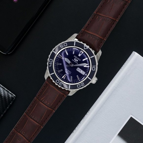 Brown Genuine Leather Replacement Watch Band - Quick Release- various sizes - Picture 4 of 5